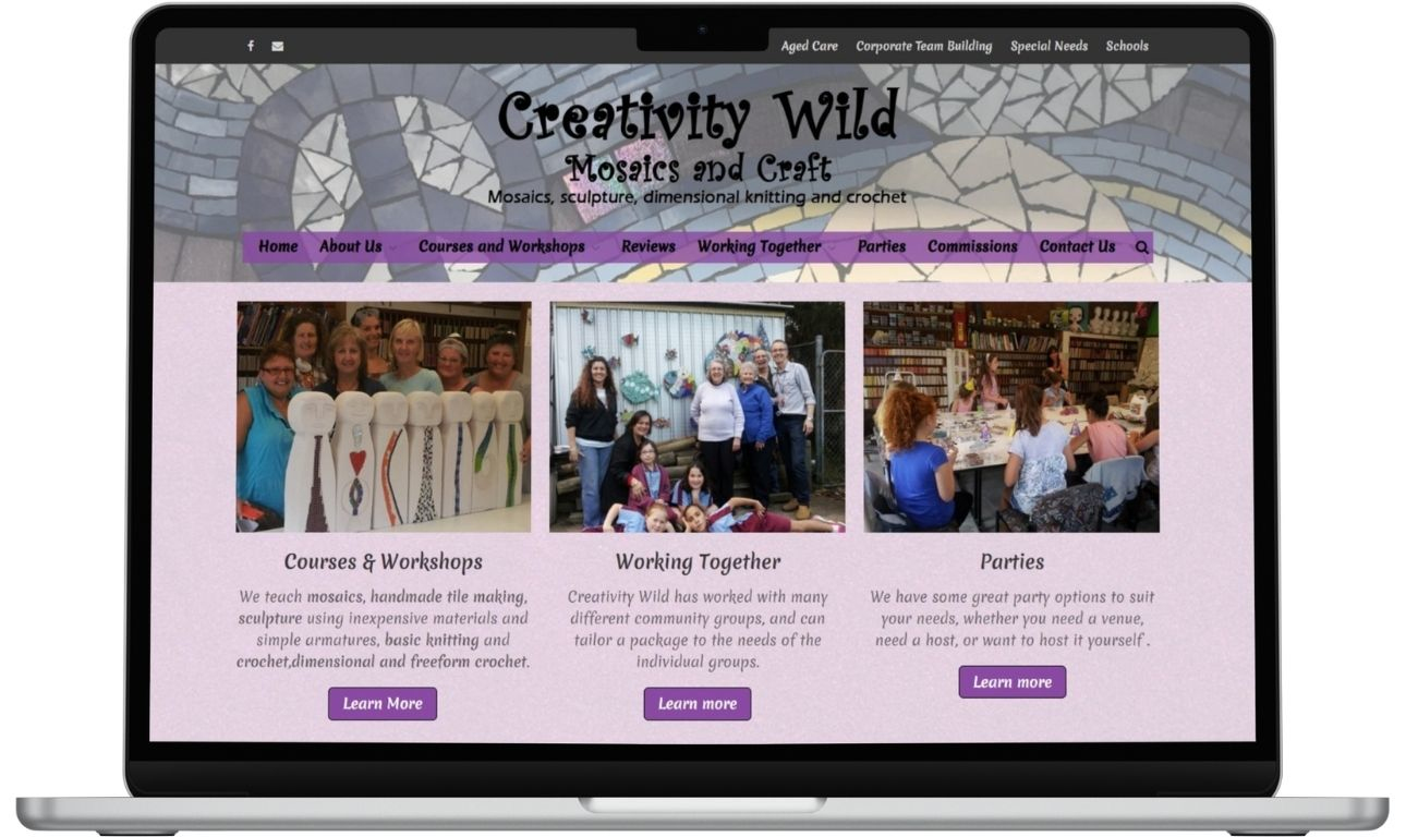 Website - Creativity Wild