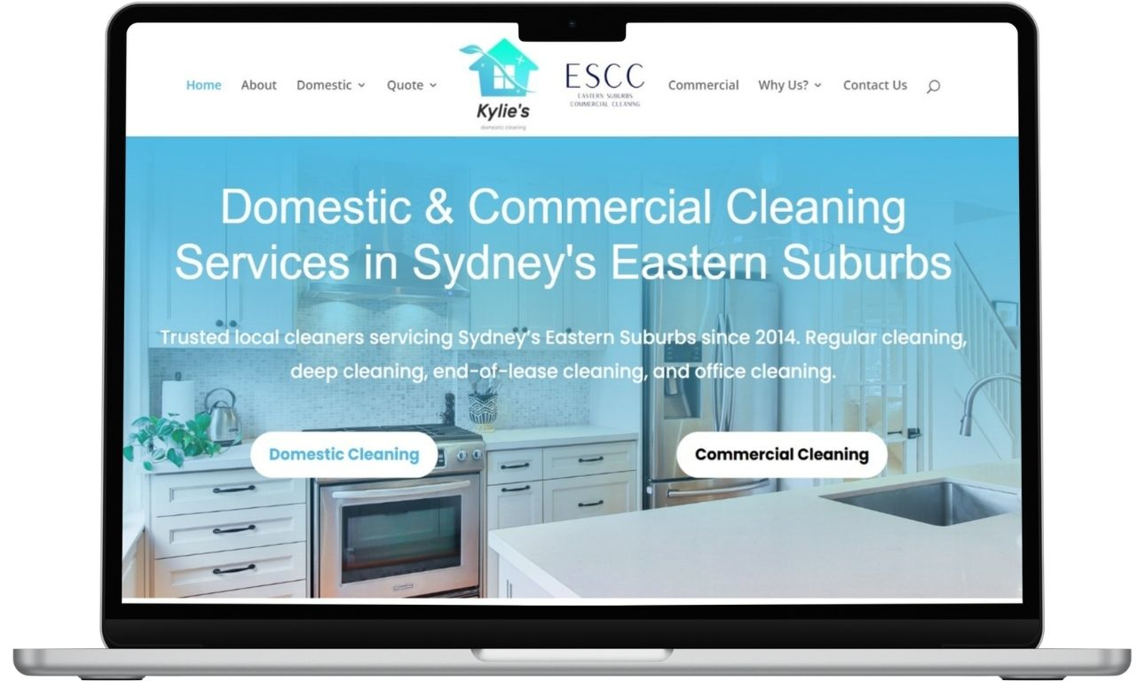 Website - Kylies Cleaning